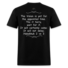 Load image into Gallery viewer, Habakkuk 2 vs 3 -Fruit of the Loom Men&#39;s Tee - black