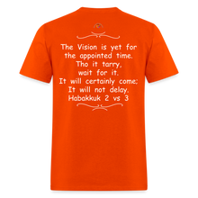 Load image into Gallery viewer, Habakkuk 2 vs 3 -Fruit of the Loom Men&#39;s Tee - orange