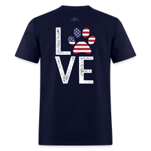 Load image into Gallery viewer, Patriotic PAW Love - navy