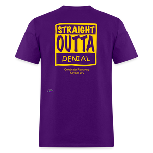 Straight Outta Denial - purple