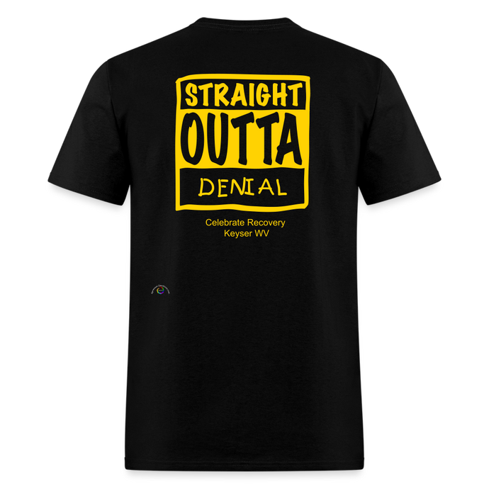 Straight Outta Denial - black