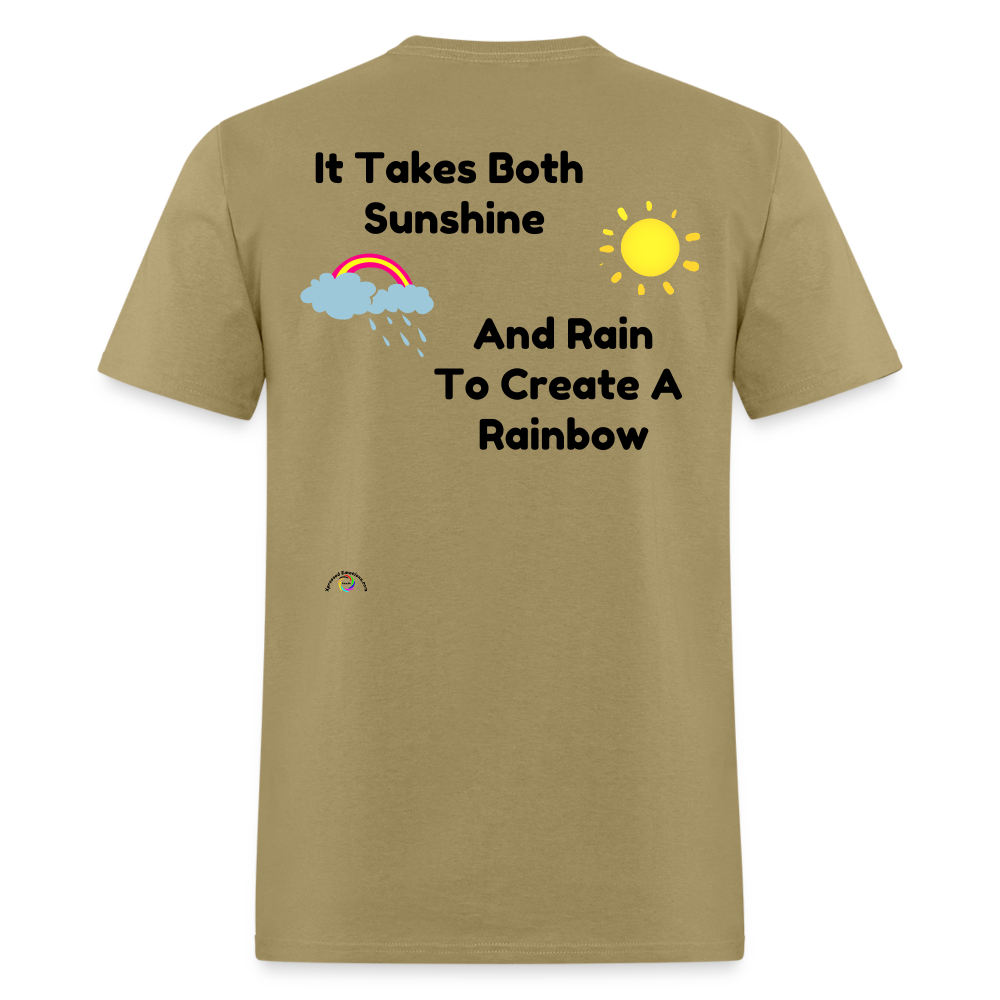 Sunshine & Rain  Rainbow - khaki