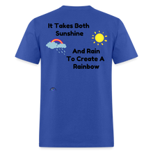 Load image into Gallery viewer, Sunshine &amp; Rain  Rainbow - royal blue