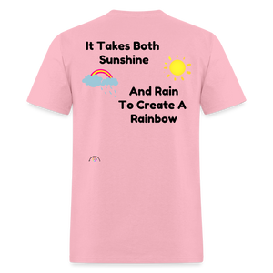 Sunshine & Rain  Rainbow - pink