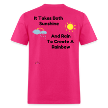 Load image into Gallery viewer, Sunshine &amp; Rain  Rainbow - fuchsia