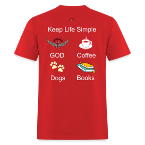 Keep Life Simple - red