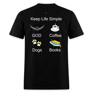 Keep Life Simple - black