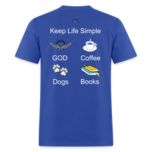 Load image into Gallery viewer, Keep Life Simple - royal blue