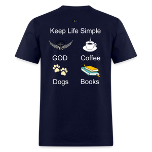 Keep Life Simple - navy