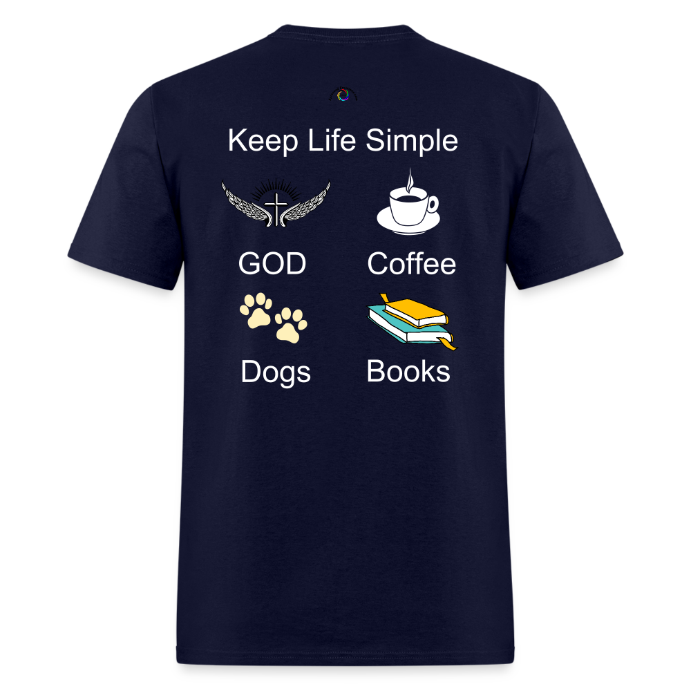 Keep Life Simple - navy