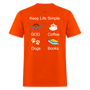 Keep Life Simple - orange