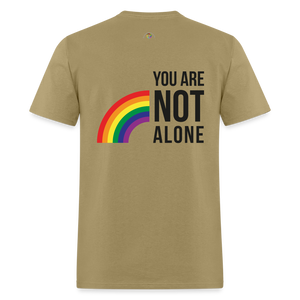 You Are Not Alone - khaki