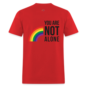 You Are Not Alone - red