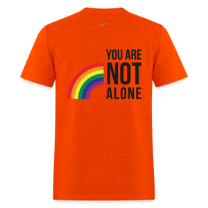 You Are Not Alone - orange