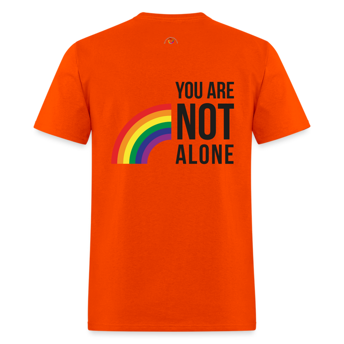 You Are Not Alone - orange