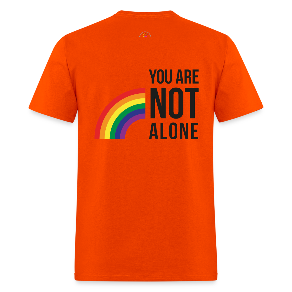 You Are Not Alone - orange