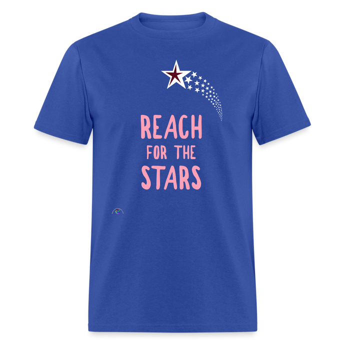 Reach For The Stars - royal blue