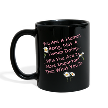 Load image into Gallery viewer, &quot;Human Being&quot; - Full Color Mug - black