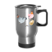 Load image into Gallery viewer, Rise &amp; Shine Travel Mug - silver