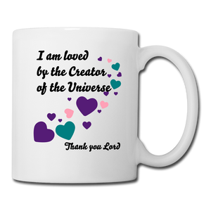 I Am Loved - Coffee/Tea Mug - white