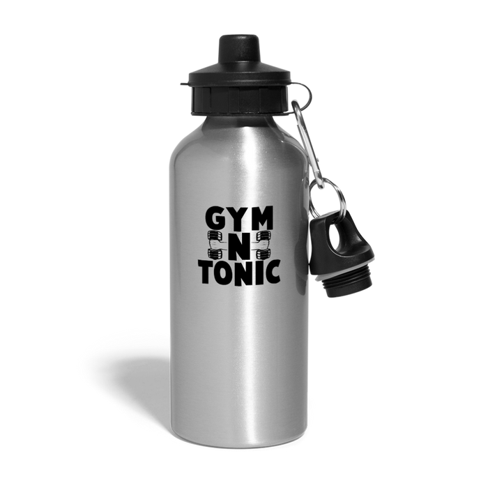 Gym N Tonic - Water Bottle - silver