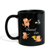 Load image into Gallery viewer, Meow-lodic Cats  Full Color Mug - black