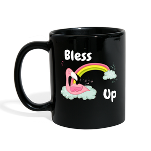 "Bless Up"  Full Color Mug - black