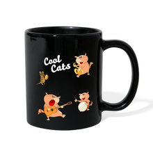 Load image into Gallery viewer, Meow-lodic Cats  Full Color Mug - black