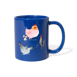 Rise & Shine Full Color Mug - royal blue