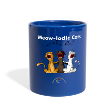 Load image into Gallery viewer, Meow-lodic Cats  Full Color Mug - royal blue