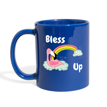 Load image into Gallery viewer, &quot;Bless Up&quot;  Full Color Mug - royal blue