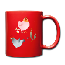 Load image into Gallery viewer, Rise &amp; Shine Full Color Mug - red