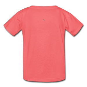 Sloth Hanes Youth Tagless T-Shirt - coral