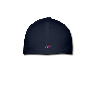 Rainbow Pet Paw - Baseball Cap - navy