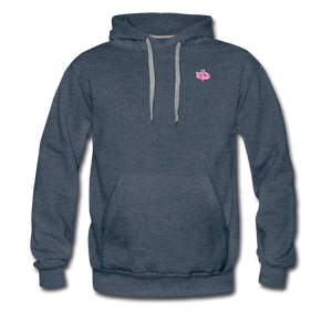 Men’s Premium Hoodie - heather denim