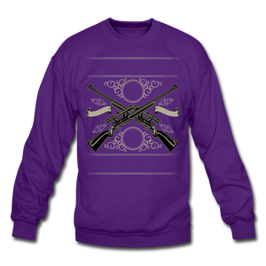 Hunter Crewneck Sweatshirt - purple