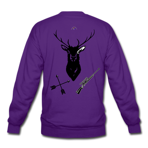 Hunter Crewneck Sweatshirt - purple