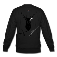 Load image into Gallery viewer, Hunter Crewneck Sweatshirt - black