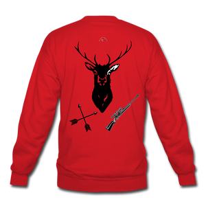 Hunter Crewneck Sweatshirt - red