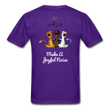 Load image into Gallery viewer, Make A Joyful Noise-Gildan Ultra Cotton Adult T-Shirt - purple