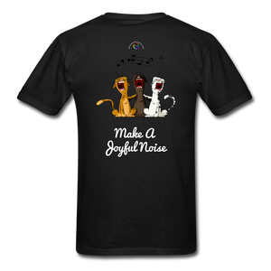 Make A Joyful Noise-Gildan Ultra Cotton Adult T-Shirt - black