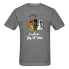 Load image into Gallery viewer, Make A Joyful Noise-Gildan Ultra Cotton Adult T-Shirt - charcoal