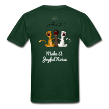 Load image into Gallery viewer, Make A Joyful Noise-Gildan Ultra Cotton Adult T-Shirt - forest green