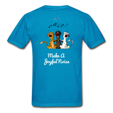 Load image into Gallery viewer, Make A Joyful Noise-Gildan Ultra Cotton Adult T-Shirt - turquoise