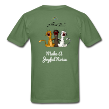 Load image into Gallery viewer, Make A Joyful Noise-Gildan Ultra Cotton Adult T-Shirt - military green