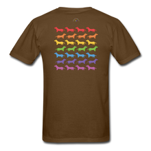 Load image into Gallery viewer, Rainbow Dogs - brown