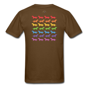 Rainbow Dogs - brown