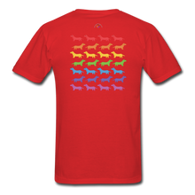 Load image into Gallery viewer, Rainbow Dogs - red