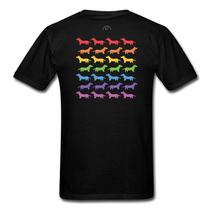 Rainbow Dogs - black