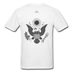 Liberty & Eagle Gildan Ultra Cotton Adult T-Shirt - white